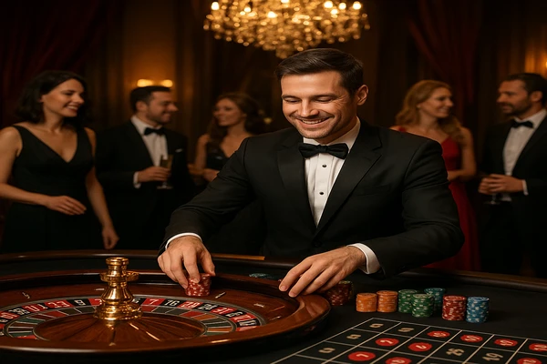 লাইভ টেবিল গেমগুলোর পরিবেশে ডিলারের উপস্থিতি